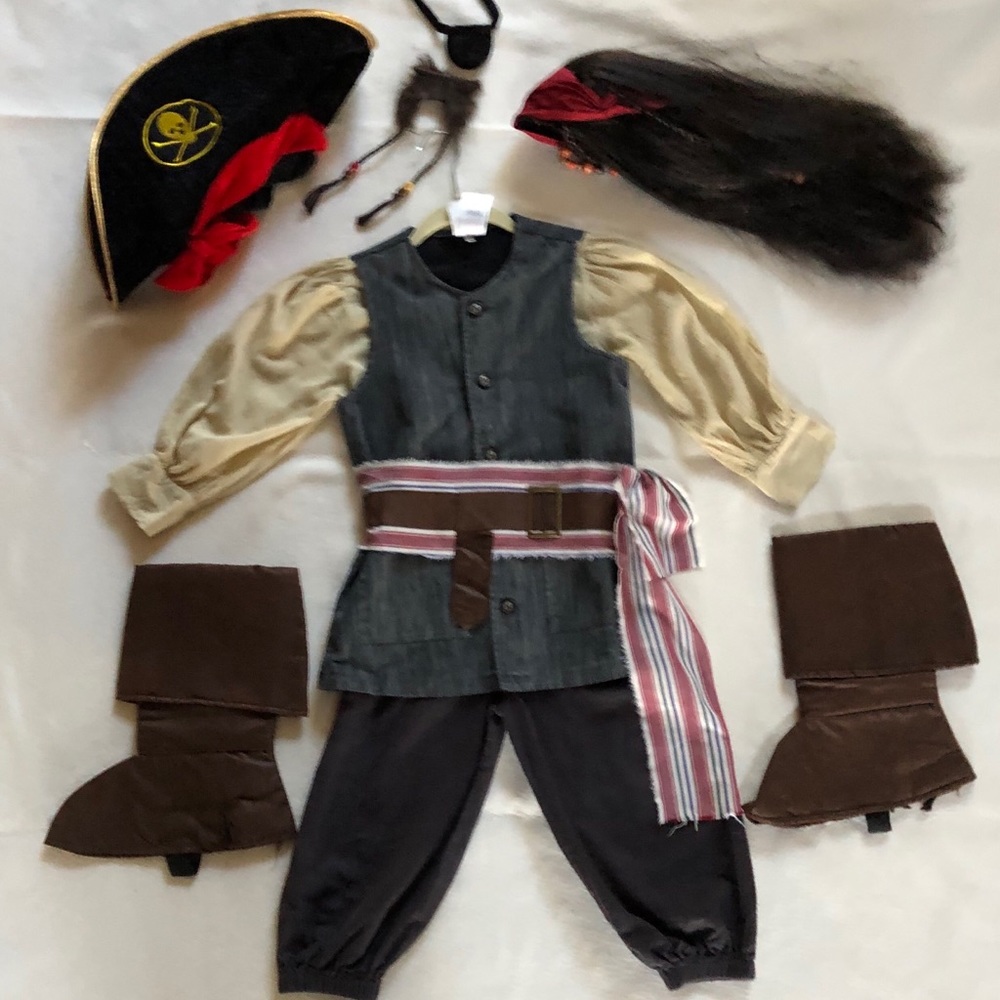 Child’s Original Disney Store Jack Sparrow Costume